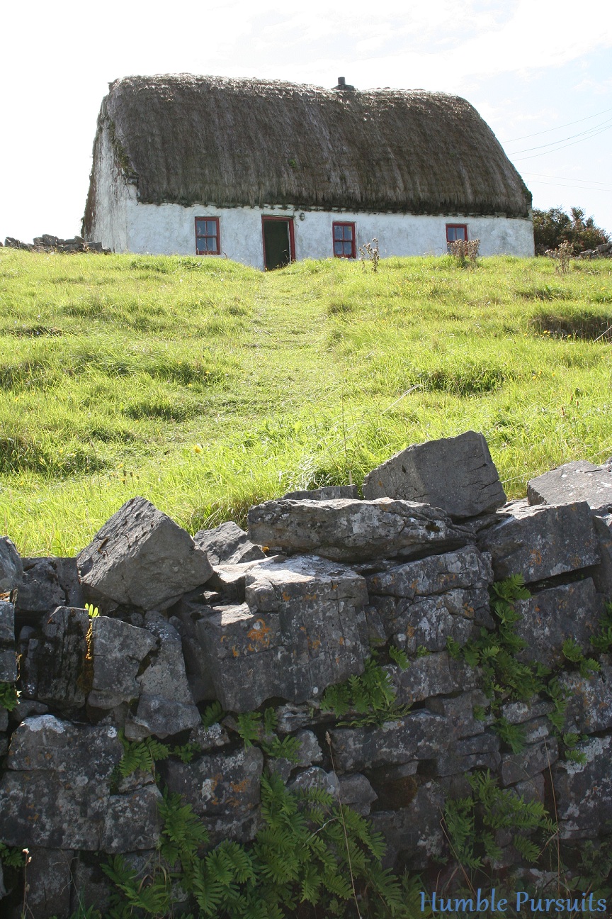 Irish cottage on Inis Mor, Aran Island