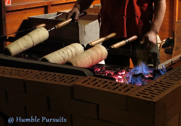 Budapest elephant ear thing being made