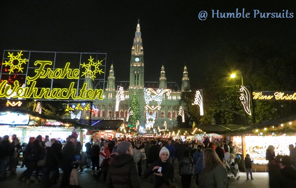 Christmas Market, Vienna, Austria