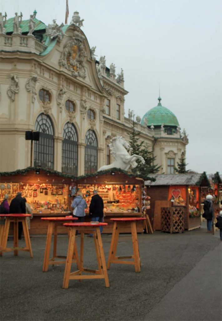 Christmas Market, Schonbrunn Palace, Vienna, Austria