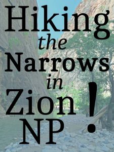 The Narrows, Zion National Park, Utah
